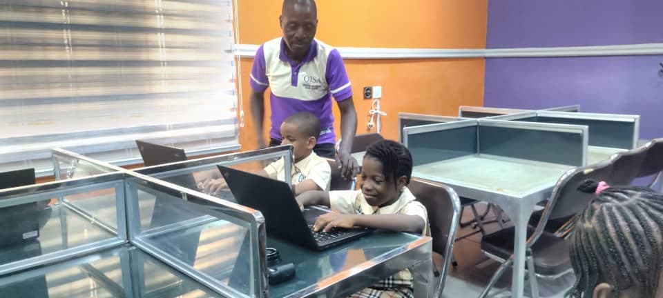 QISA STEAM Classroom Facility - Modern learning environment with technology integration at Quantum Innovations Academy Lagos