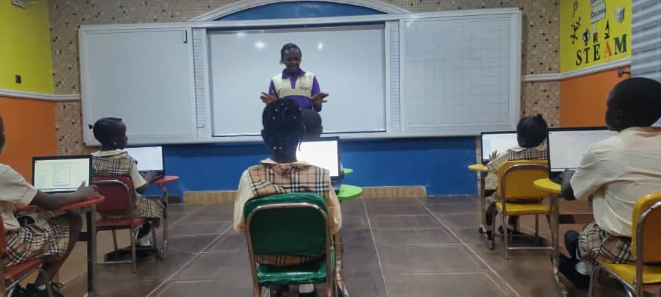 QISA STEAM Classroom Facility - Modern learning environment with technology integration at Quantum Innovations Academy Lagos